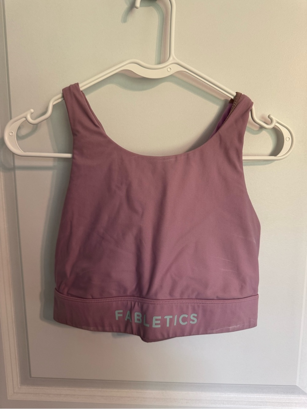 Fabletics Dusty Mauve Sports Bra Tank